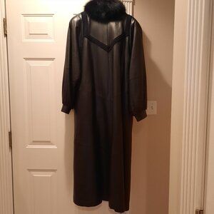 Nina Ricci-Evans Leather coat